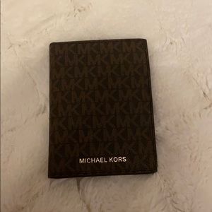 Michael Kors passport wallet, brand new